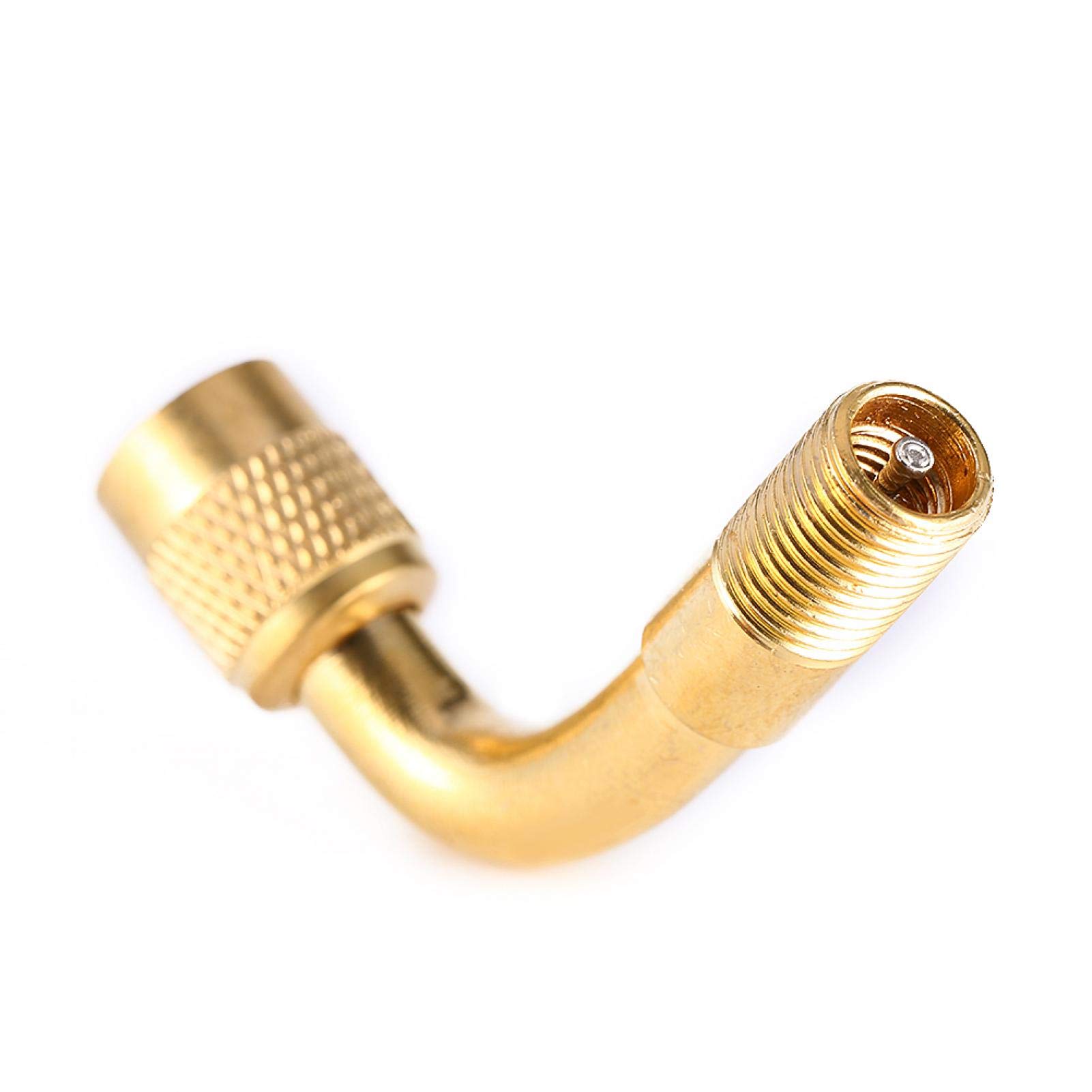 Kuuleyn Prolunga Valvola Pneumatico 90° Ottone