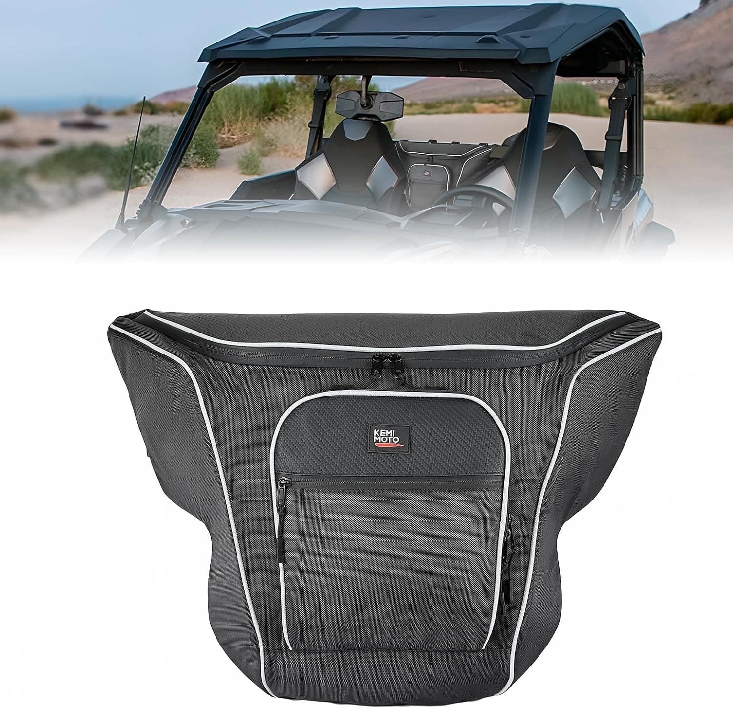 Kemimoto General 1000 borsa centrale sedile 12 L