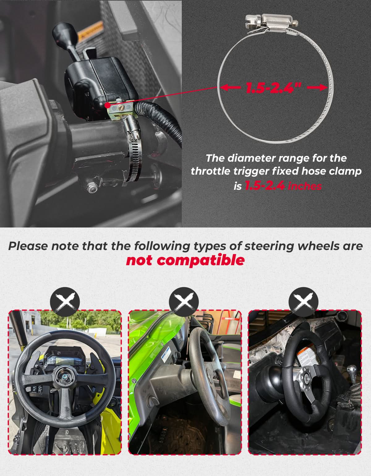 Kemimoto UTV kit frecce con clacson 12V stradale