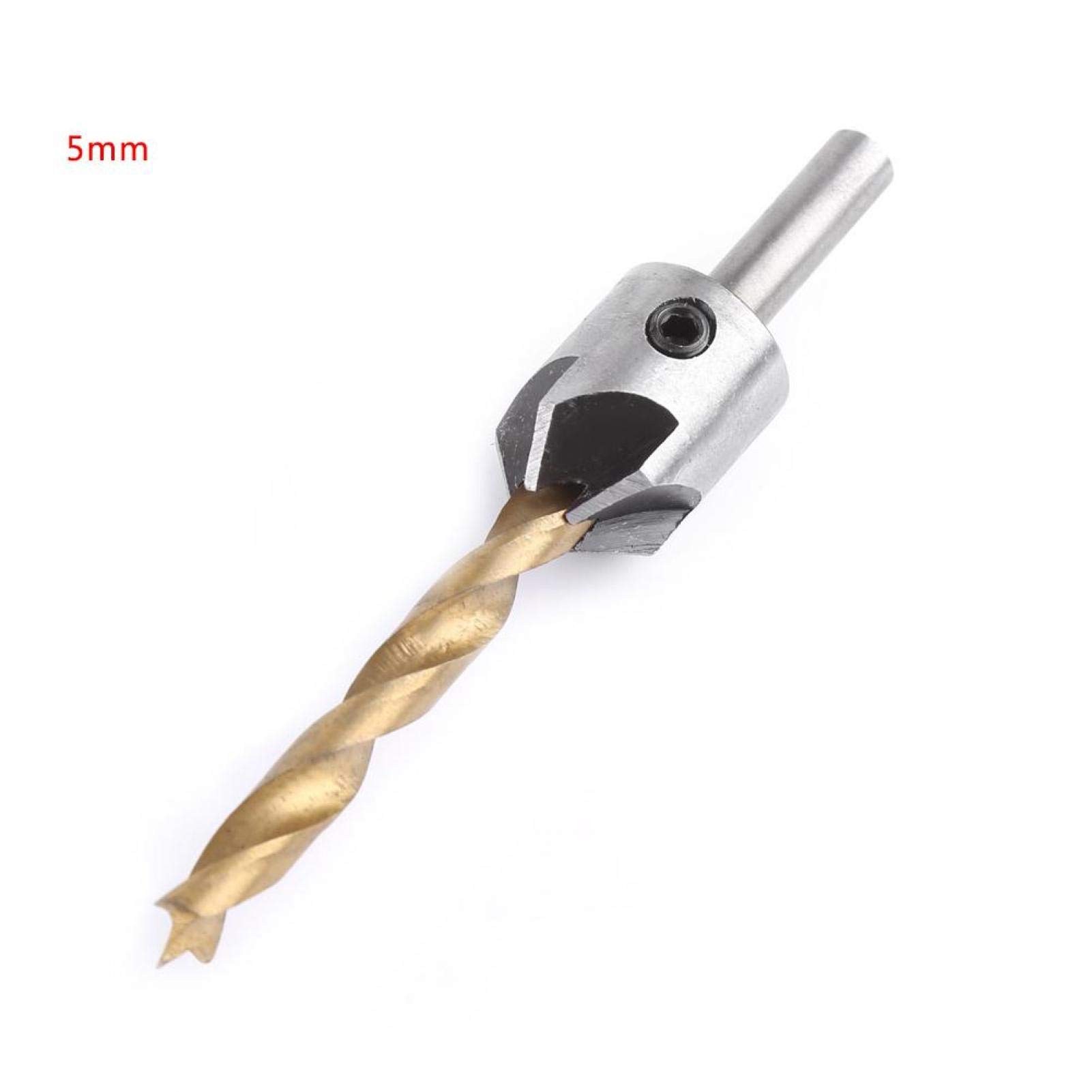 Kuuleyn svasatore punta legno 5 mm con chiave acciaio carbonio