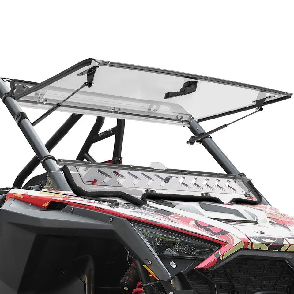 Kemimoto RZR PRO XP parabrezza flip policarbonato
