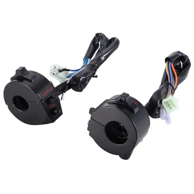 Kuuleyn 22 mm interruttori manubrio moto alluminio 1 paio