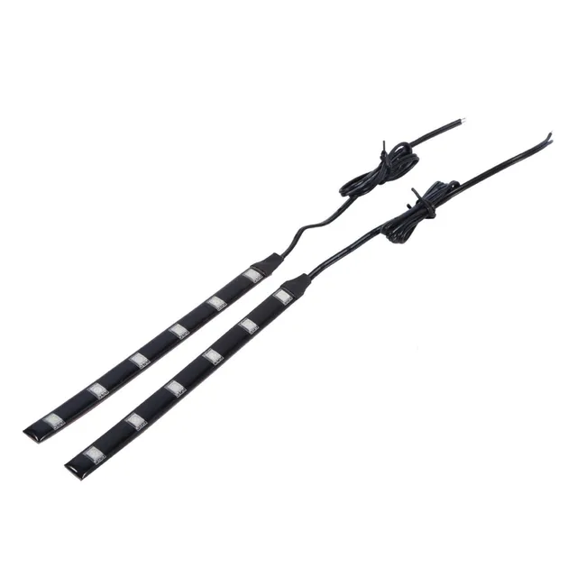 Kuuleyn 6LED 5050 frecce moto LED ambra 12V 2 pezzi