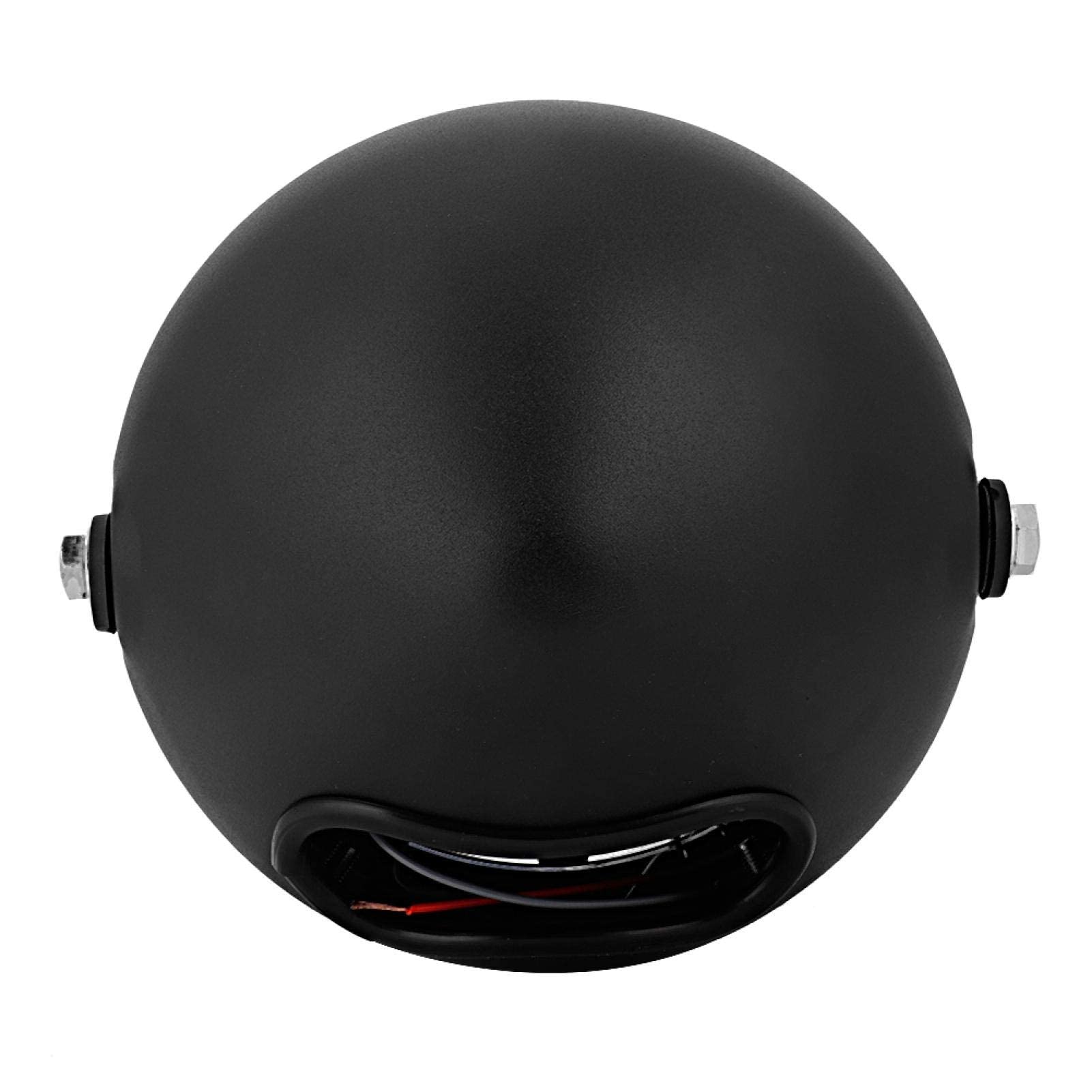Kuuleyn Faro Anteriore Moto Rotondo Nero 12V 16 cm LED