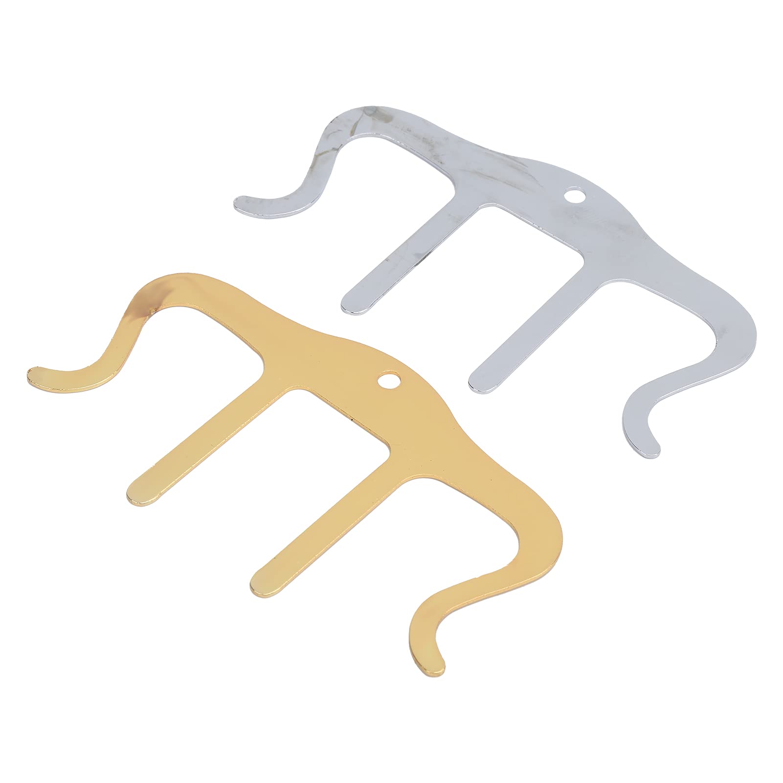 Kuuleyn Clip Libro Musicale Metallo 110 mm 2 Pezzi