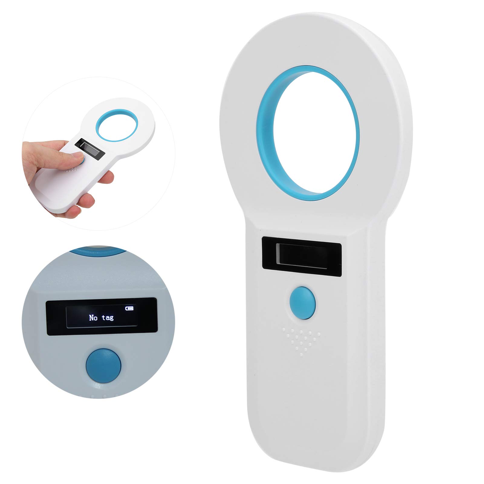 Kuuleyn Lettore Microchip Animali RFID USB Ricaricabile