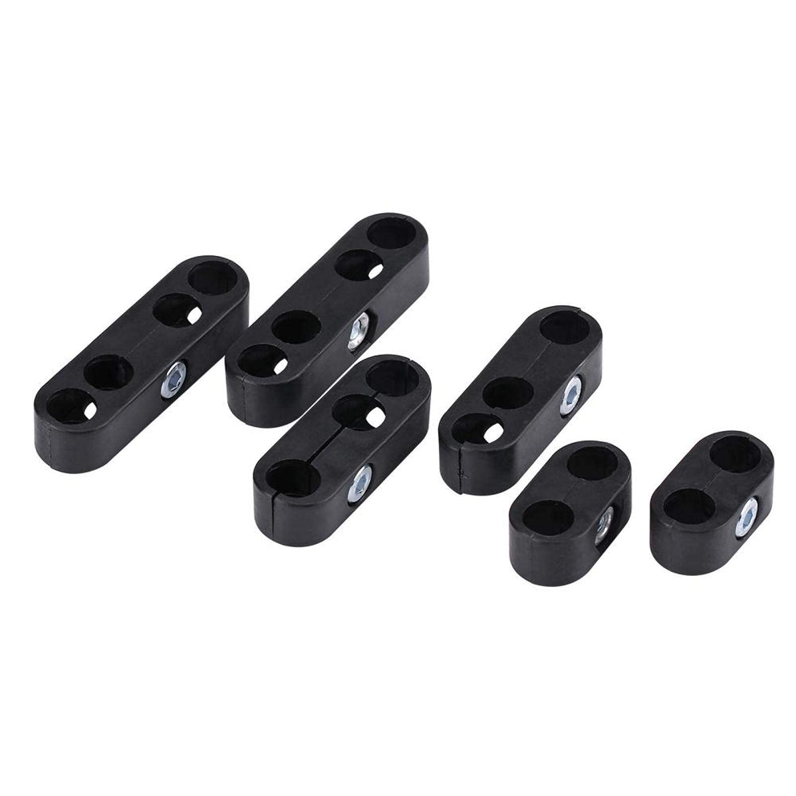 Kuuleyn Separatori Fili Candele 7 mm 8 mm Plastica Nero