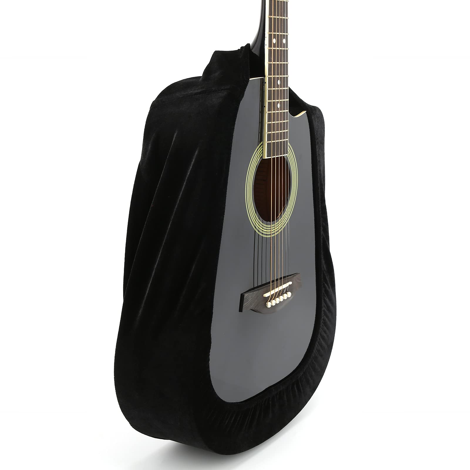 Kuuleyn cover chitarra antipolvere flanella nera acustica
