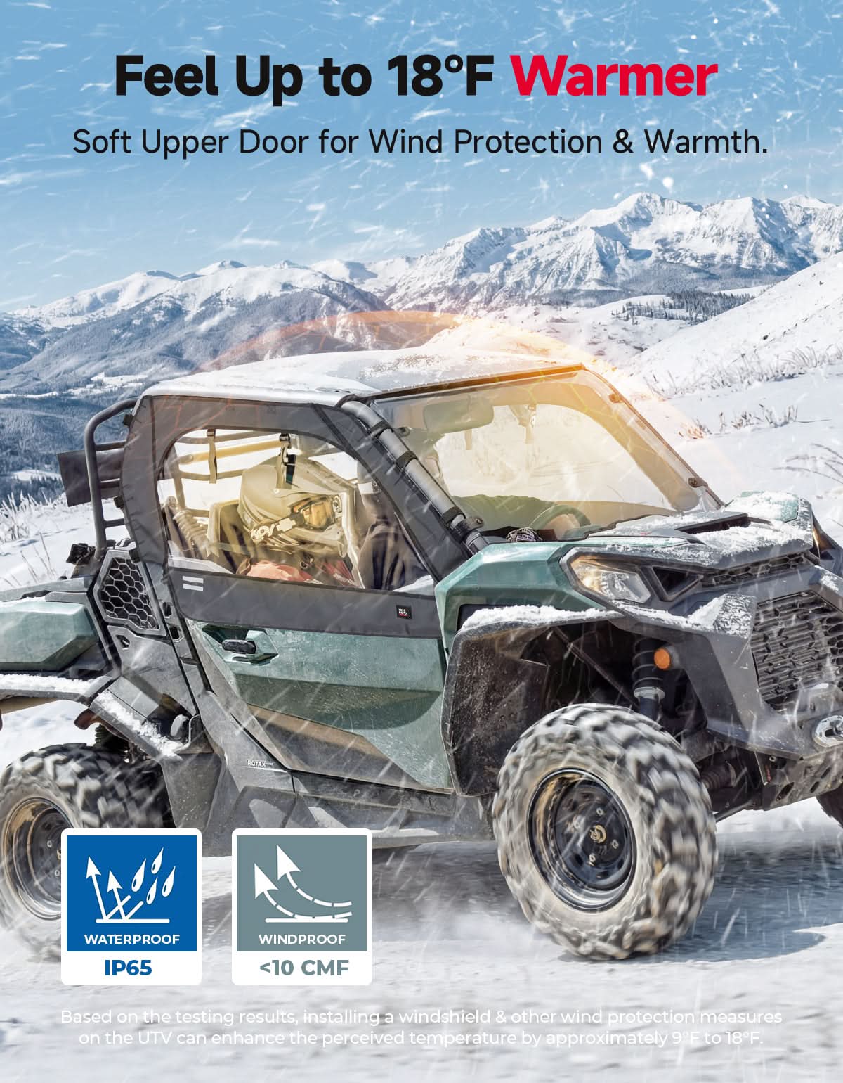 Kemimoto Commander porte cabina morbide invernali 21-26