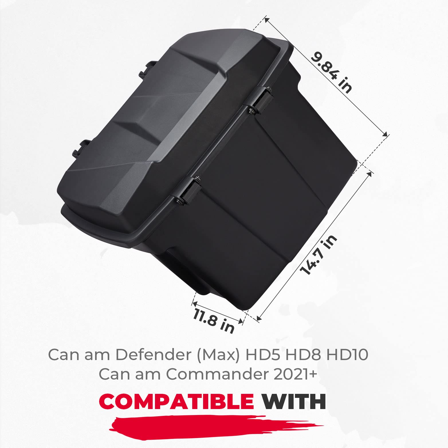 Kemimoto Defender box carico 20L + vano centrale 8L UTV