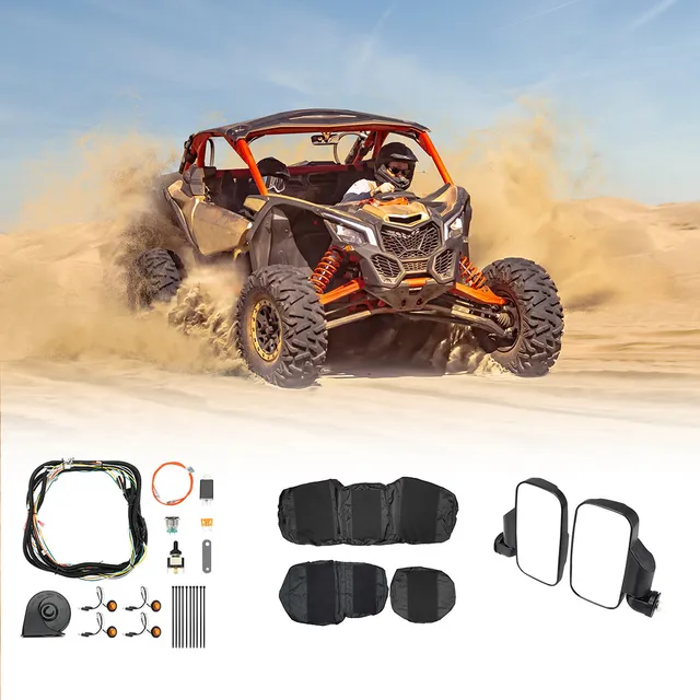 Kemimoto Ranger XP 1000 kit frecce led + coprisedili + specchi