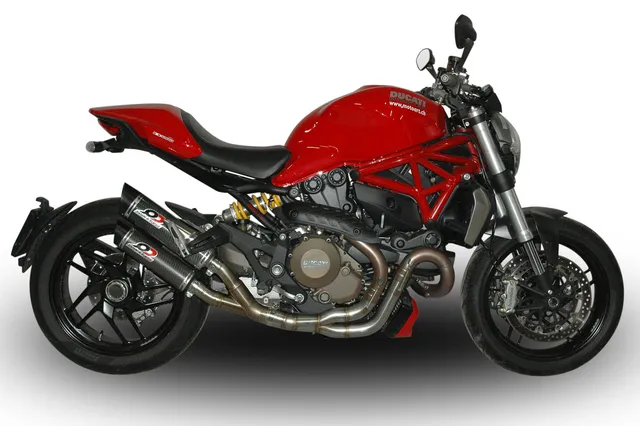 QD Exhaust Magnum Carbon eliminatore valvola Monster 1200 Euro3