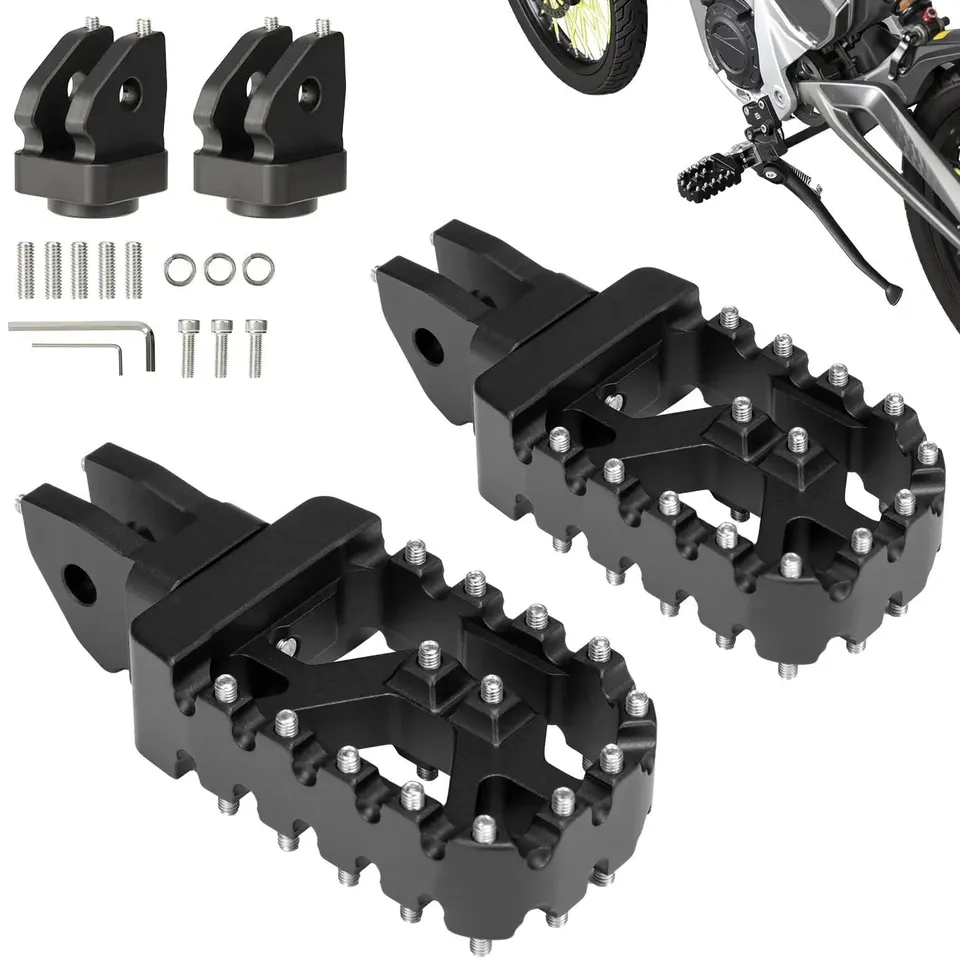 Kemimoto Surron pedane moto alluminio doppia presa