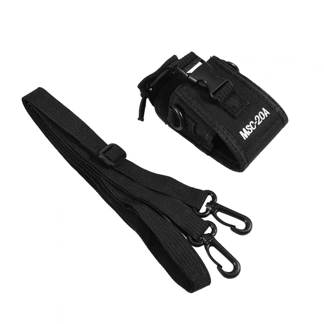 Kuuleyn MSC-20A Custodia Radio Nylon Nera con Tracolla