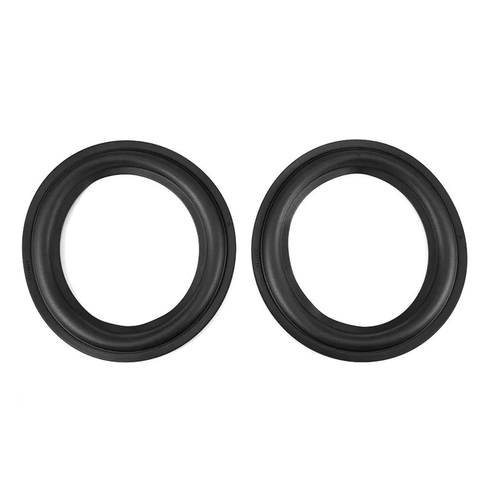 Kuuleyn Bordi Gomma Altoparlanti 156 mm Neri 2 Pezzi