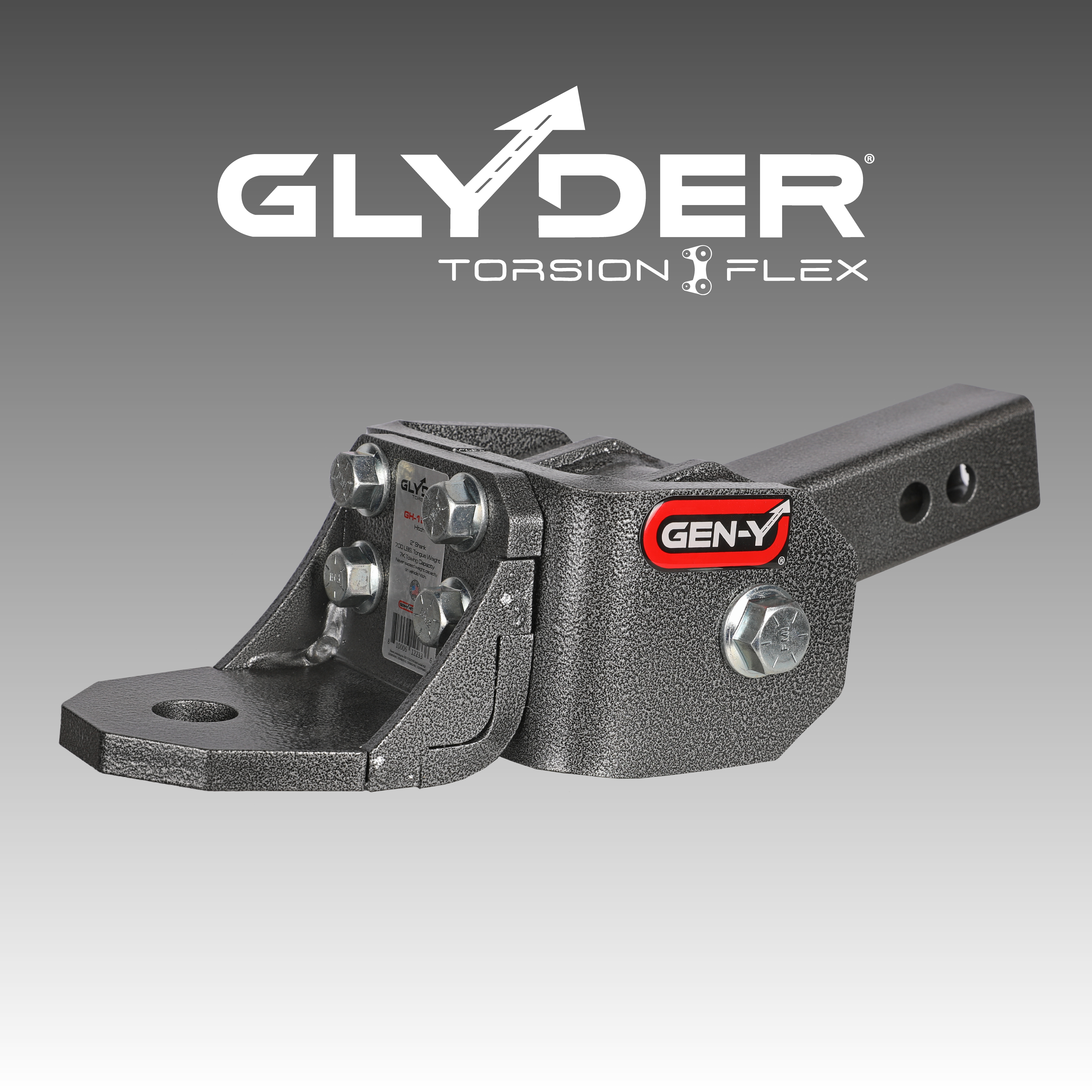 GEN-Y GLYDER 7K gancio traino con sfera Torsion-Flex