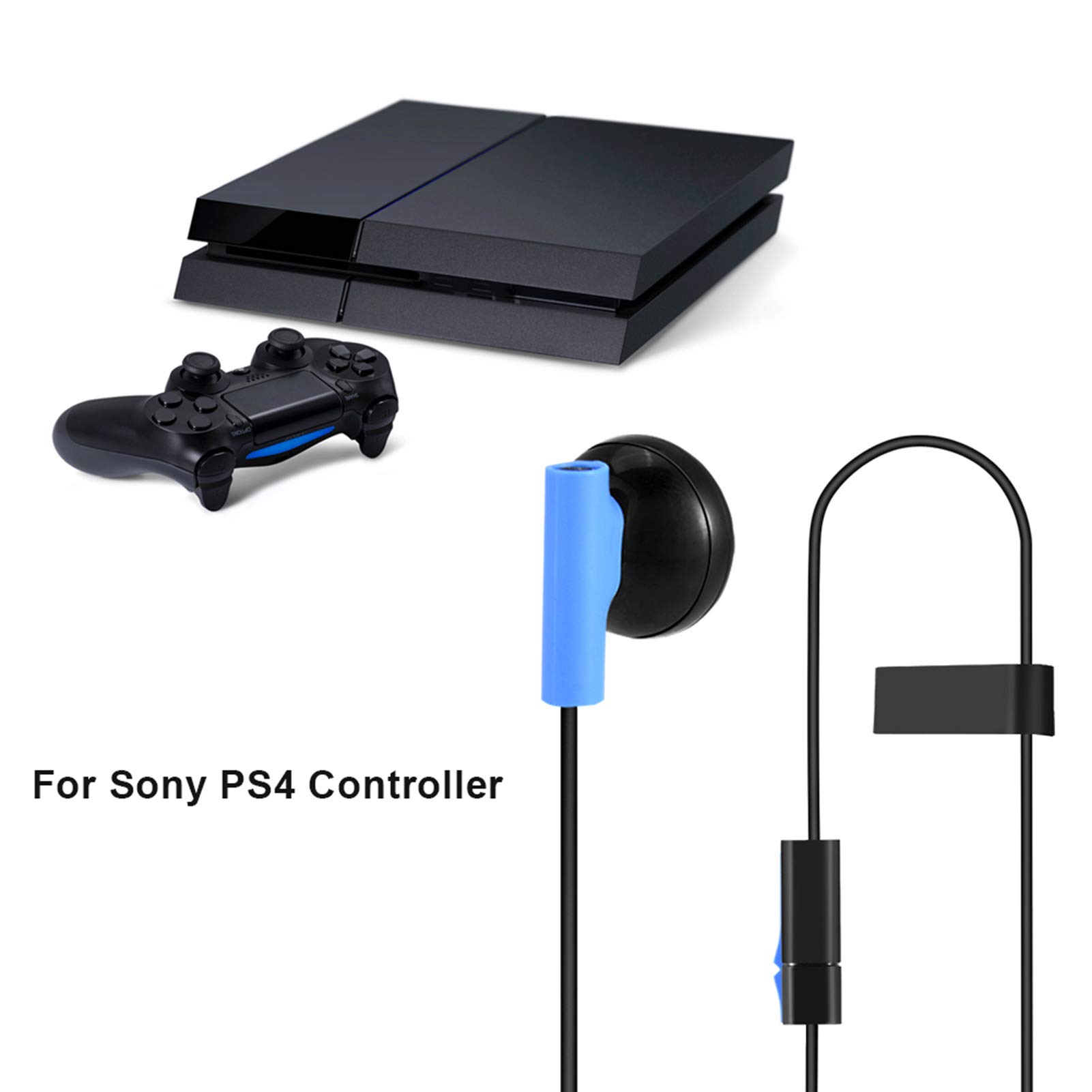 Kuuleyn Cuffie Gaming In-Ear 3,5 mm Nere con Microfono