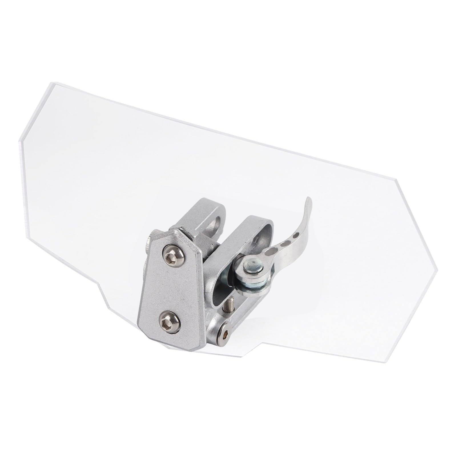 AOWINHIT Deflettore Parabrezza Moto Regolabile 270 mm