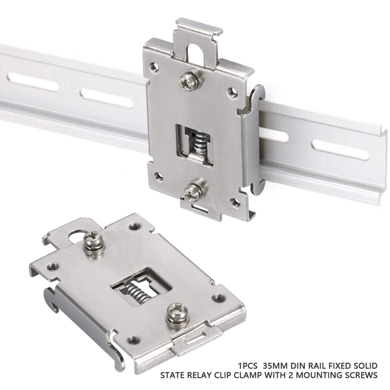 Kuuleyn Clip relè guida DIN 35 mm acciaio inox