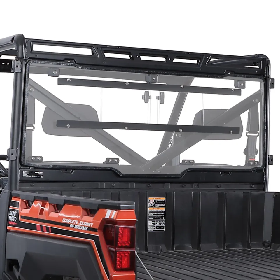 KEMIMOTO Ranger XP 1000 lunotto posteriore scorrevole 2-in-1 policarbonato