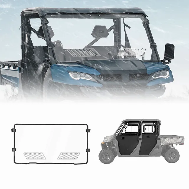 KEMIMOTO Porte+Parabrezza UFORCE 1000 XL Scorrevoli