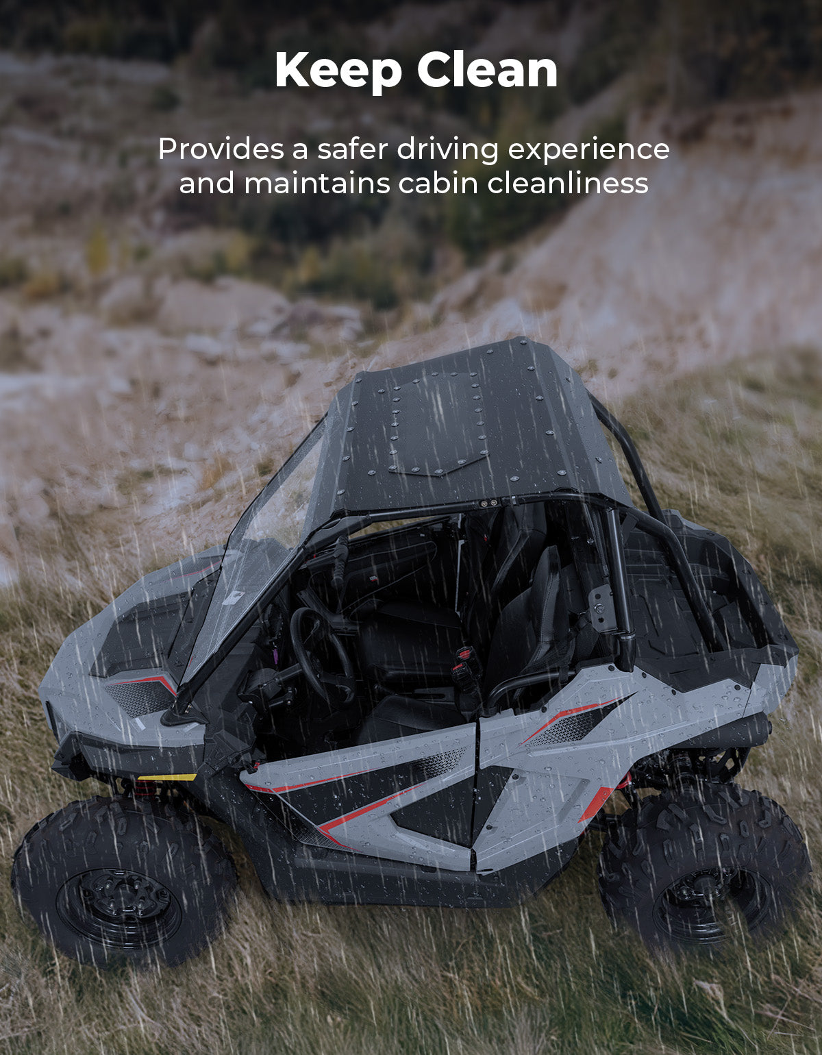 Kemimoto RZR 200 tetto alluminio con tettuccio