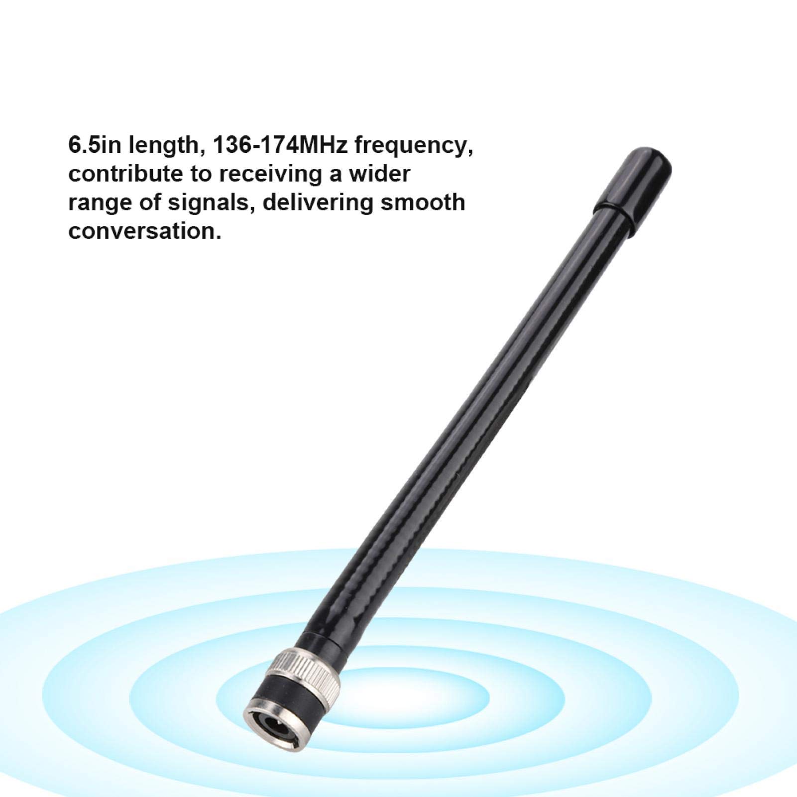 Kuuleyn antenna BNC VHF 136-174 MHz flessibile
