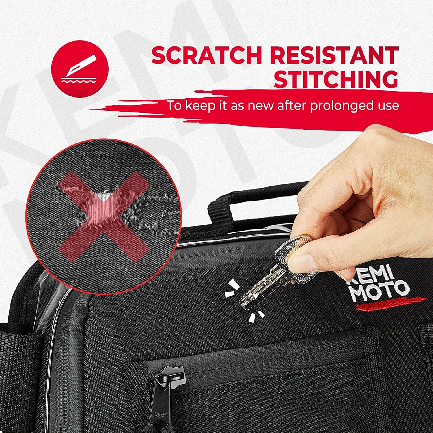 Kemimoto Borsa Sottotetto Maverick X3 10L Nera
