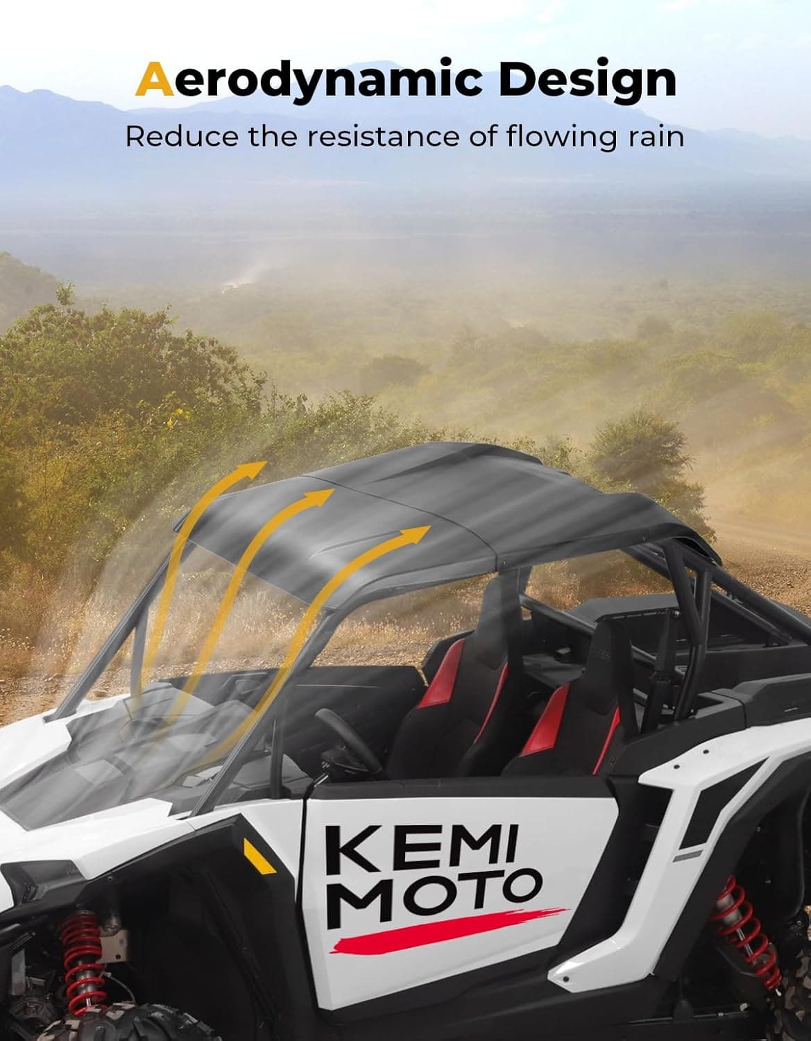 KEMIMOTO RZR XP 1000 tetto rigido 3-in-1 polietilene