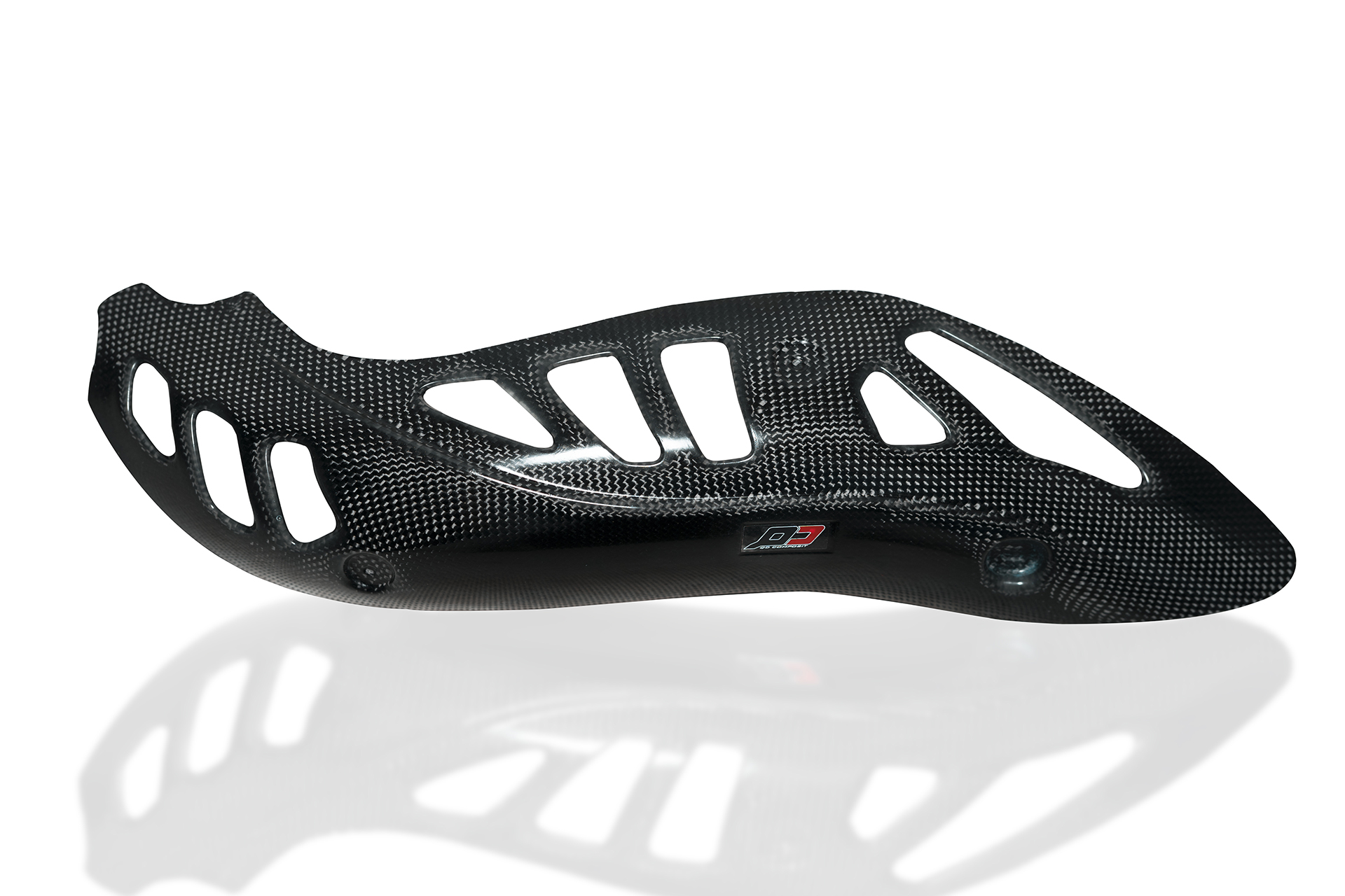QD Exhaust Monster 821 1200S paracalore carbonio collettore