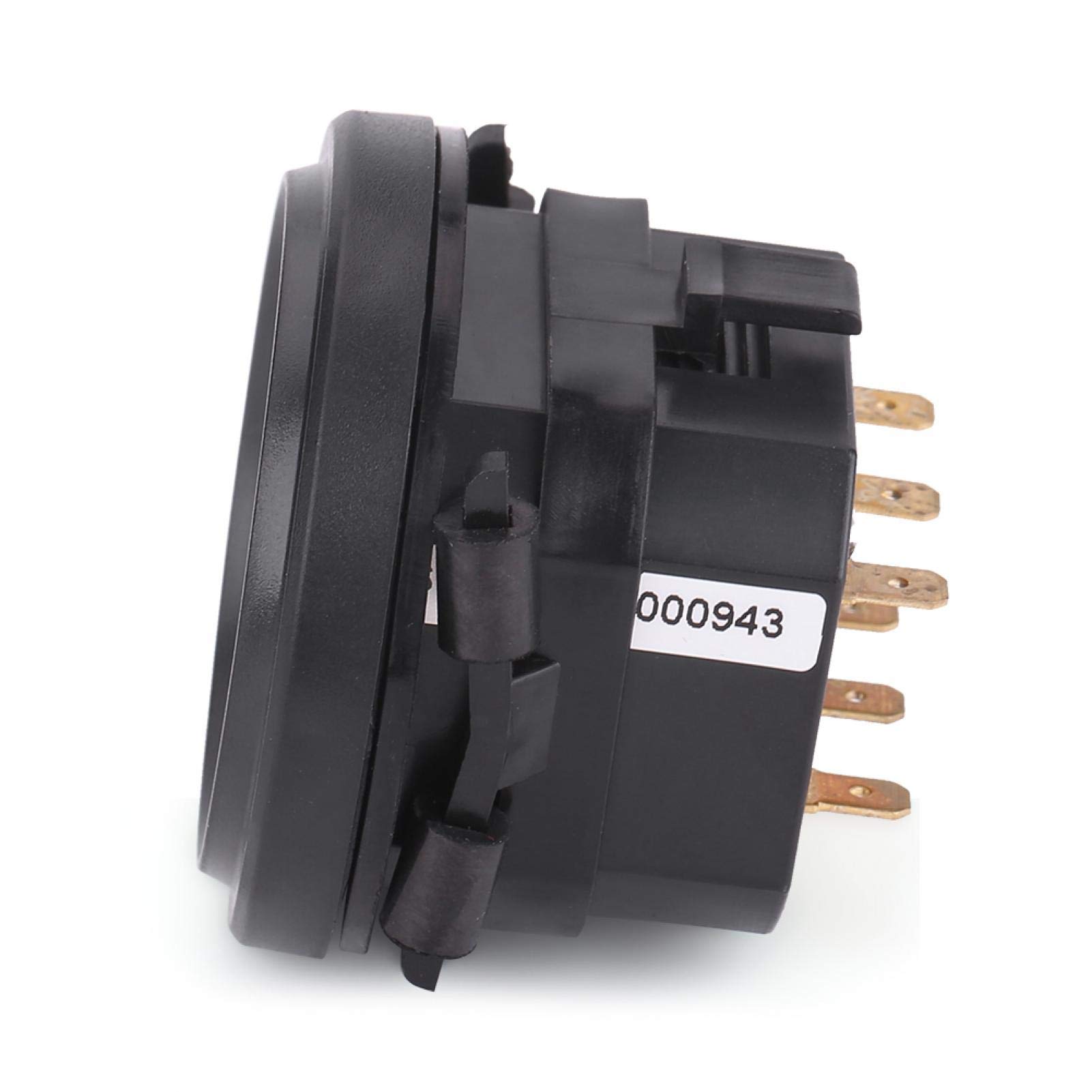 Kuuleyn Indicatore Batteria LED Digitale 12V-72V con Contaore