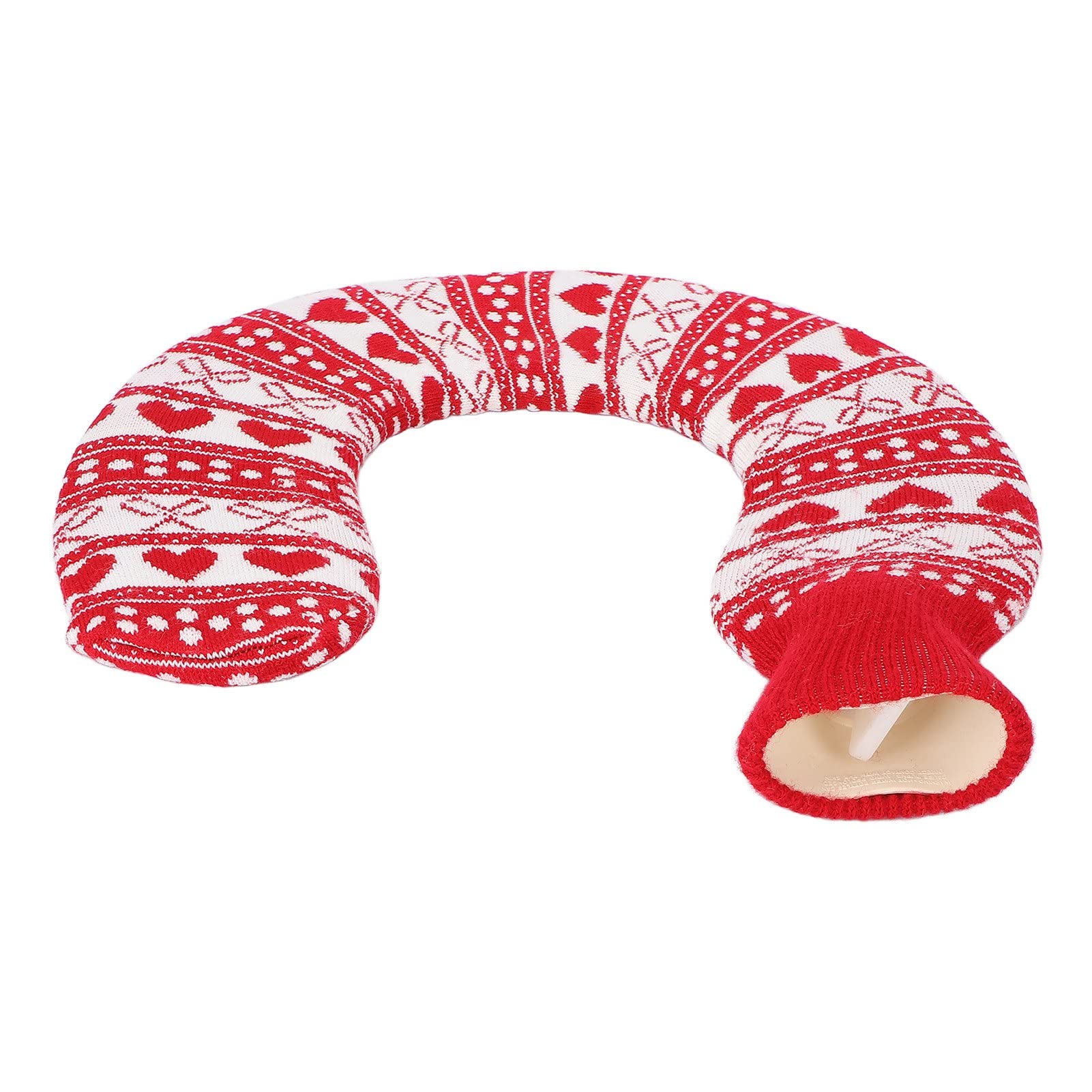 Kuuleyn Borsa Acqua Calda Collo a U 1 Litro Rossa con Copertura