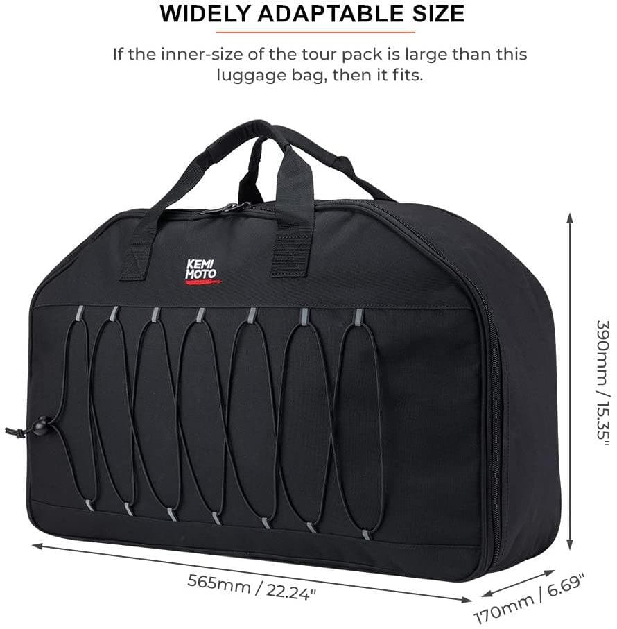 KEMIMOTO Harley borsa interna bauletto tour pack oxford