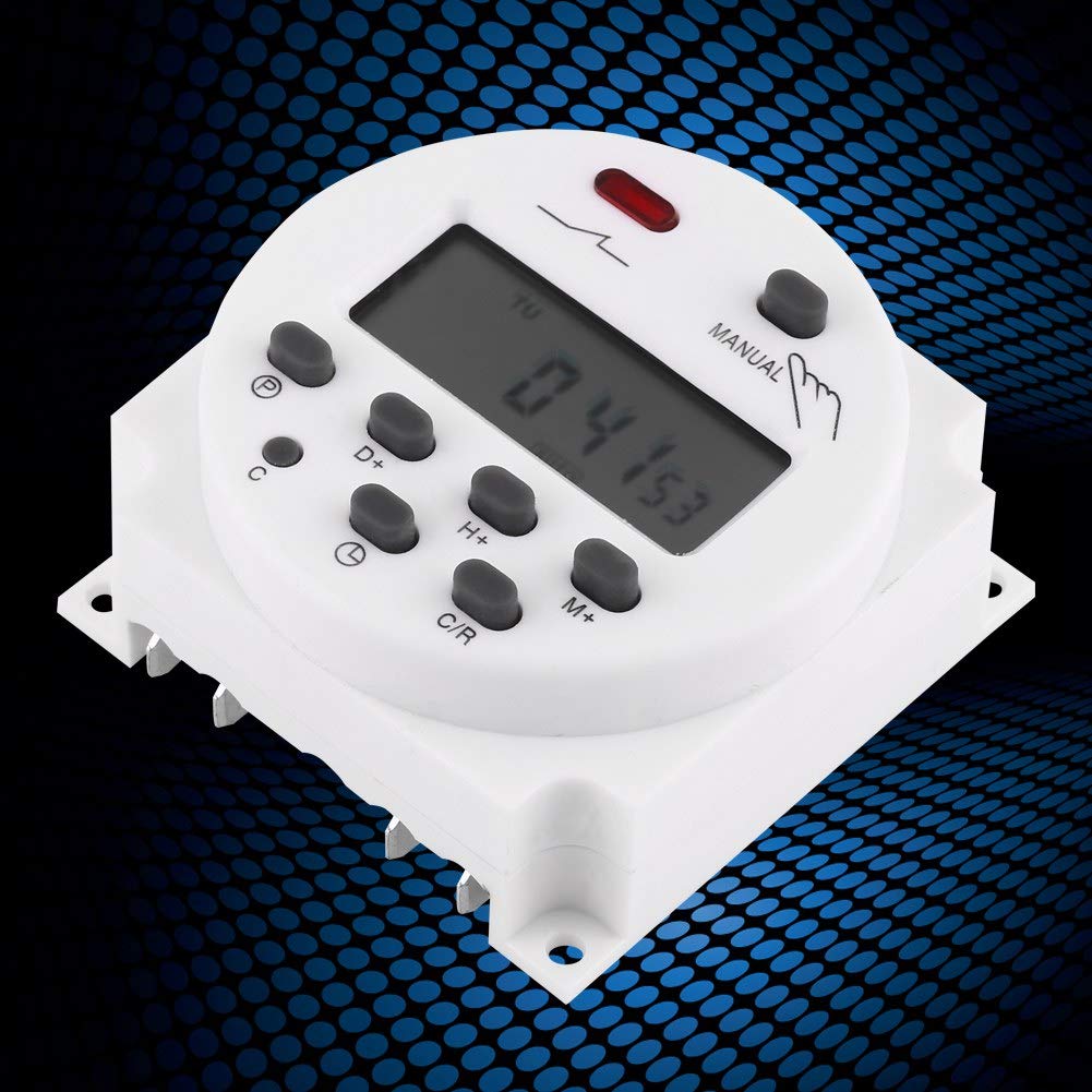 Kuuleyn Interruttore Orario Timer Digitale 220V 17 On/Off