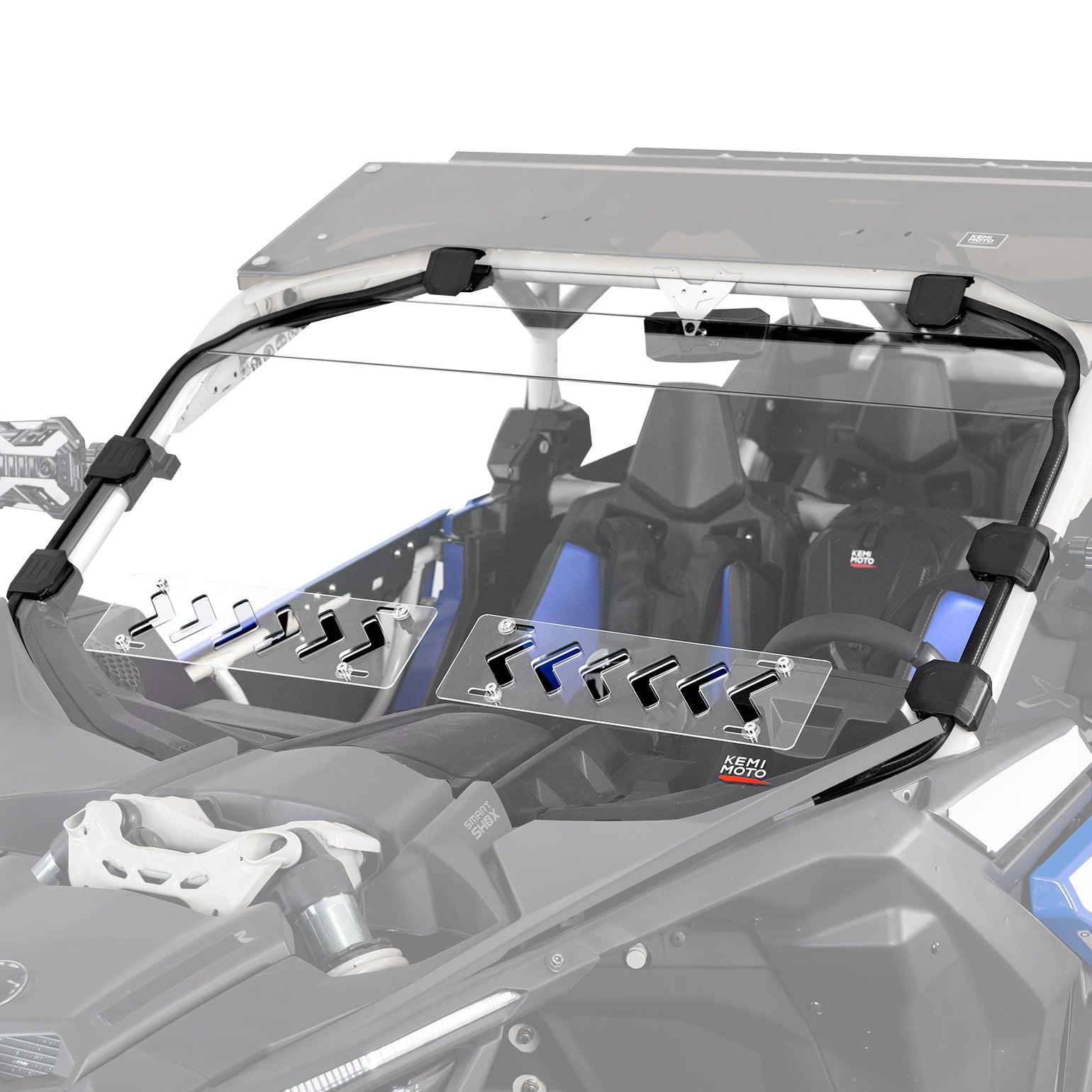 KEMIMOTO Maverick X3 parabrezza anteriore completo policarbonato