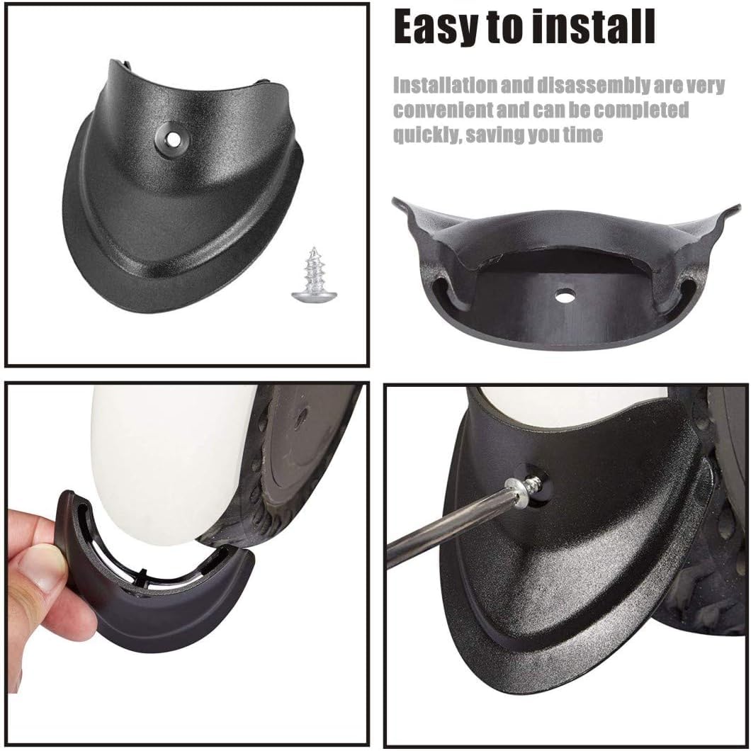 Kuuleyn parafango monopattino fishtail M365 2 pezzi gomma