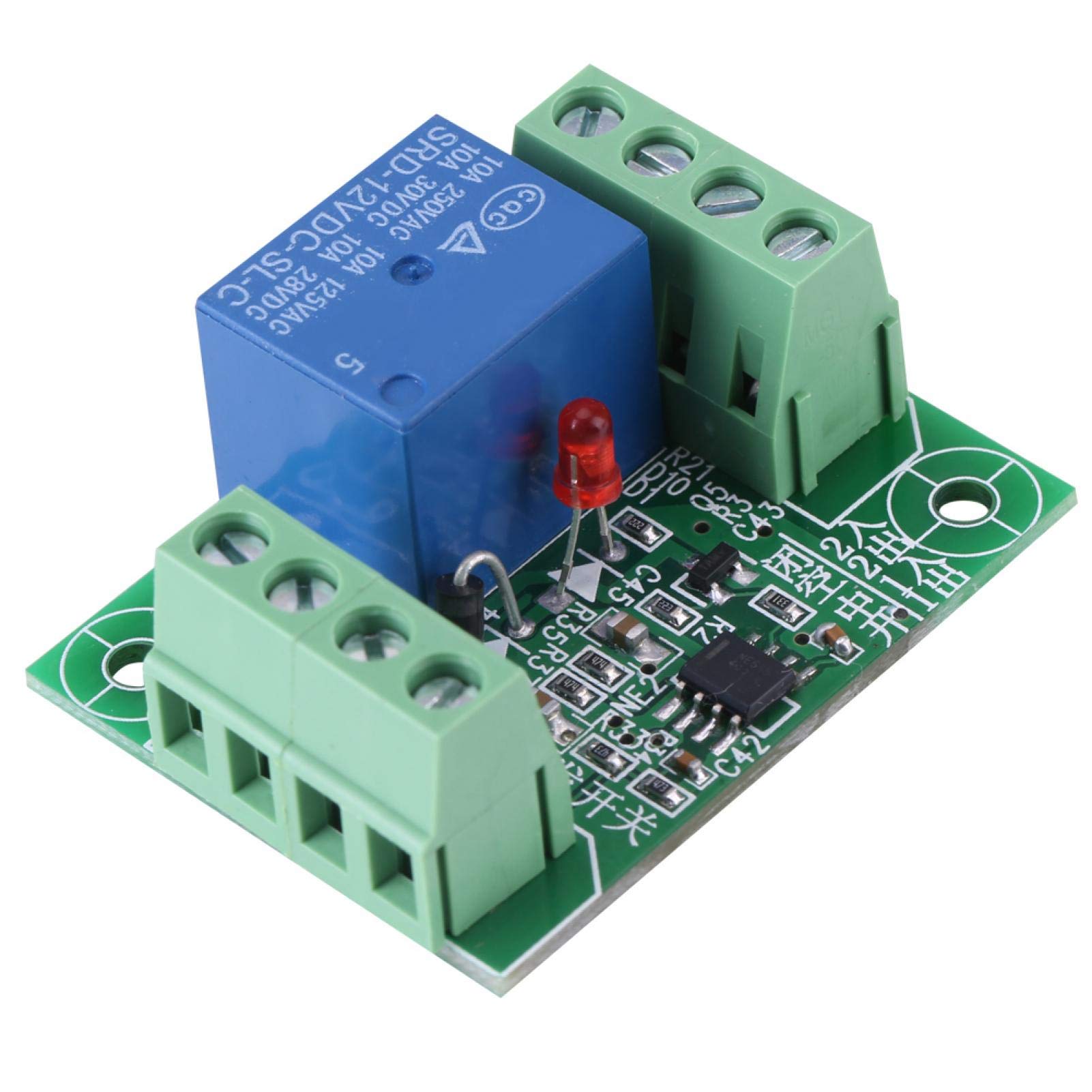Kuuleyn Modulo Relè Bistabile 1 Canale DC 12V Morsetti Vite