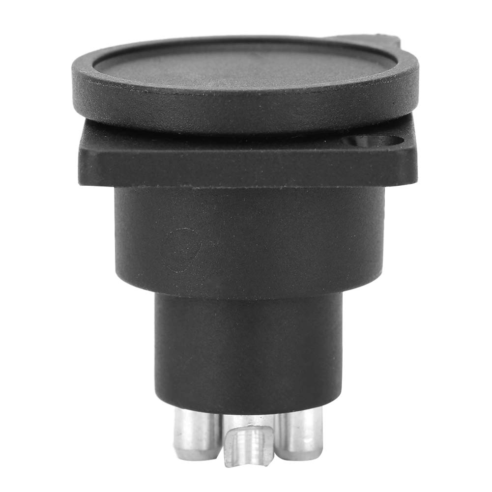 AOWINHIT Presa XLR 3 Pin da Pannello Set 5 Pezzi Nero