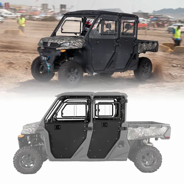 KEMIMOTO UForce 1000 XL porte complete con finestra scorrevole