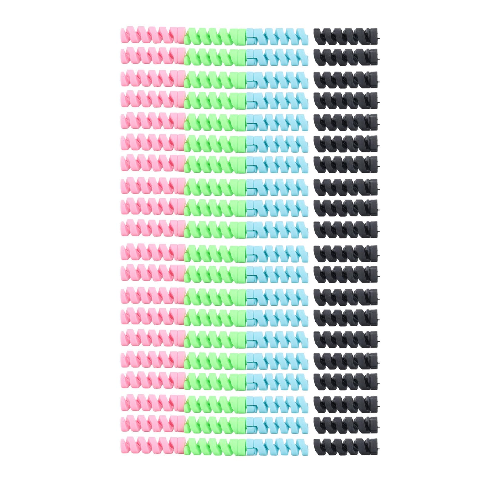 AOWINHIT Protezioni Cavi Silicone Spirale 20 Pezzi