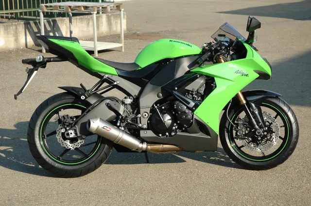 QD Exhaust Magnum Kawasaki ZX-10R 2008 terminale slip-on titanio
