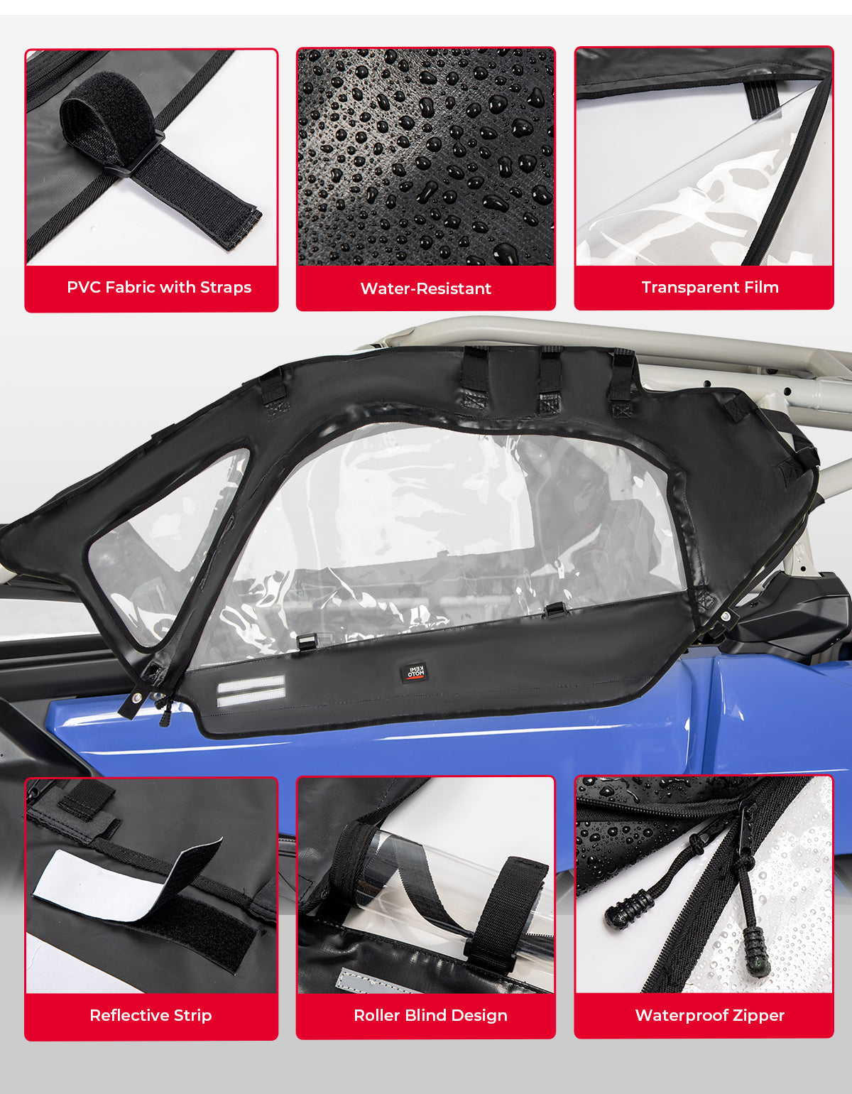 KEMIMOTO Maverick X3 tettuccio + cabina morbida