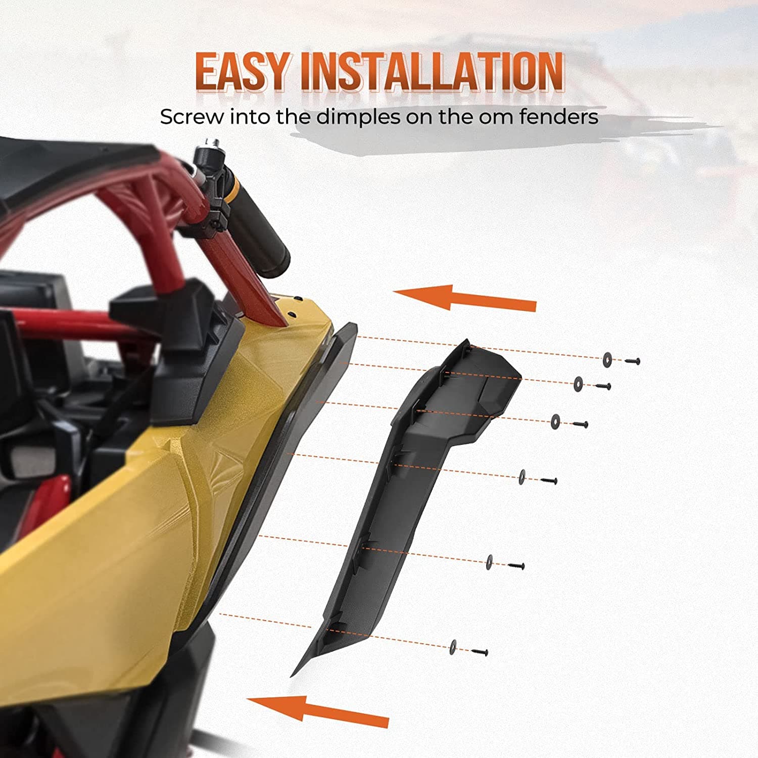 KEMIMOTO Maverick X3 kit parafanghi specchietti borse porta