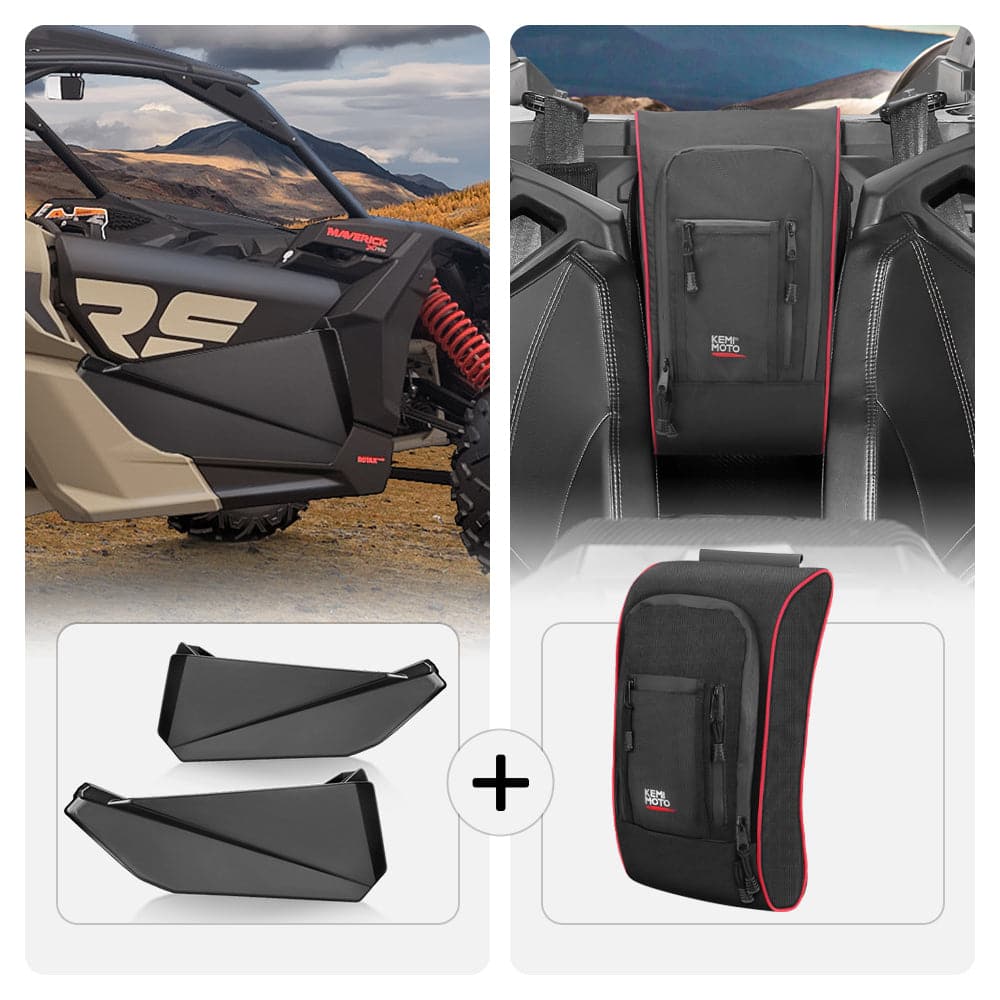 Kemimoto Pannelli Porta Inferiori e Borsa Maverick X3 set