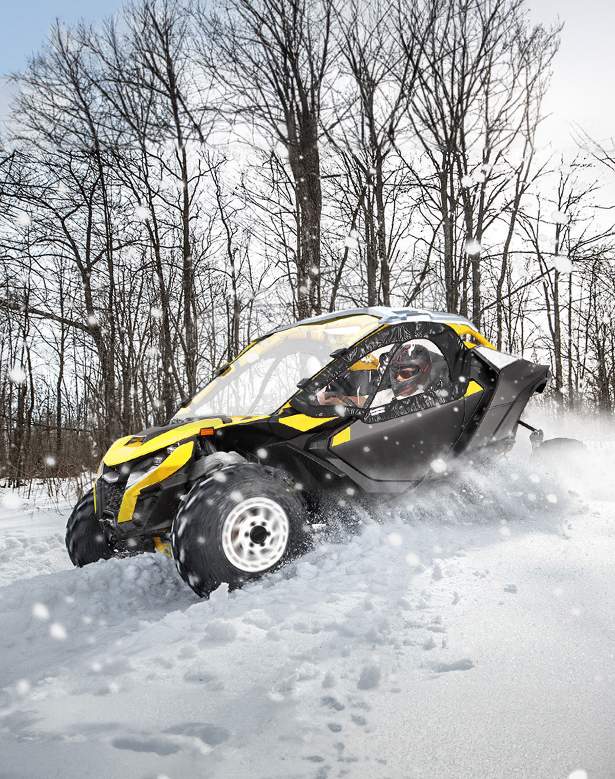 KEMIMOTO Porte Superiori Morbide Can-Am Maverick R con TPU