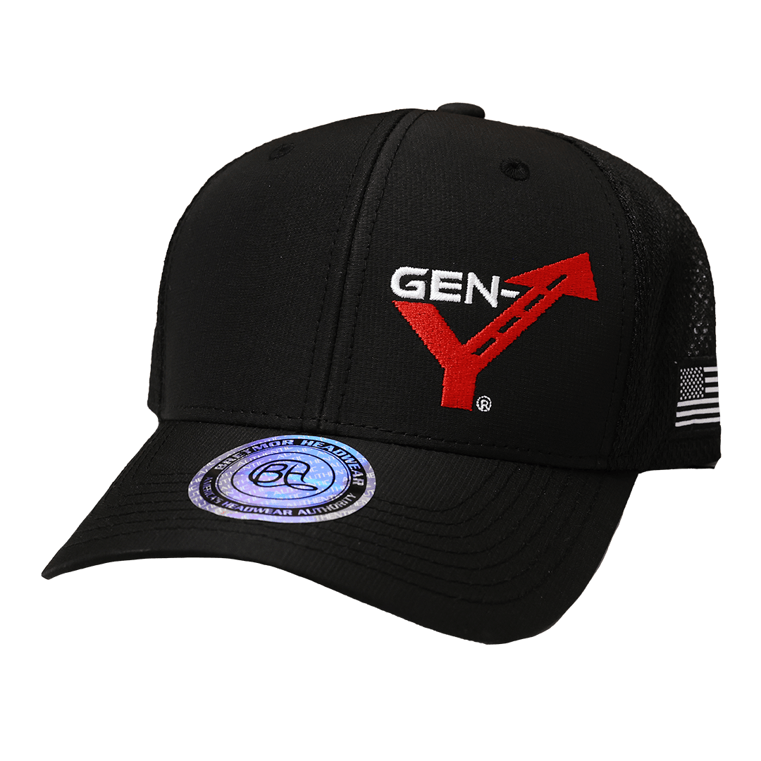 GEN-Y Hitch Hat cappellino nero poliestere