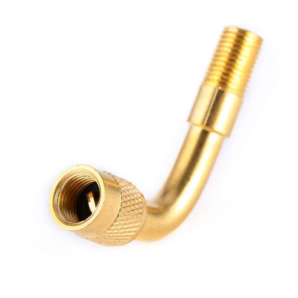 Kuuleyn Prolunga Valvola Pneumatico 90° Ottone