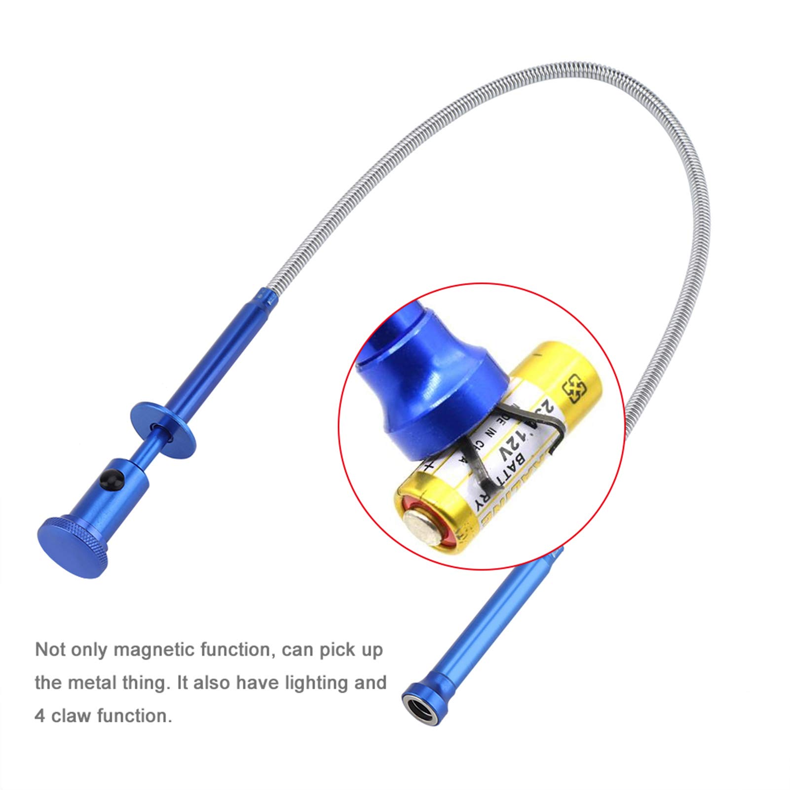 Kuuleyn Raccogli viti magnetico LED a 4 artigli