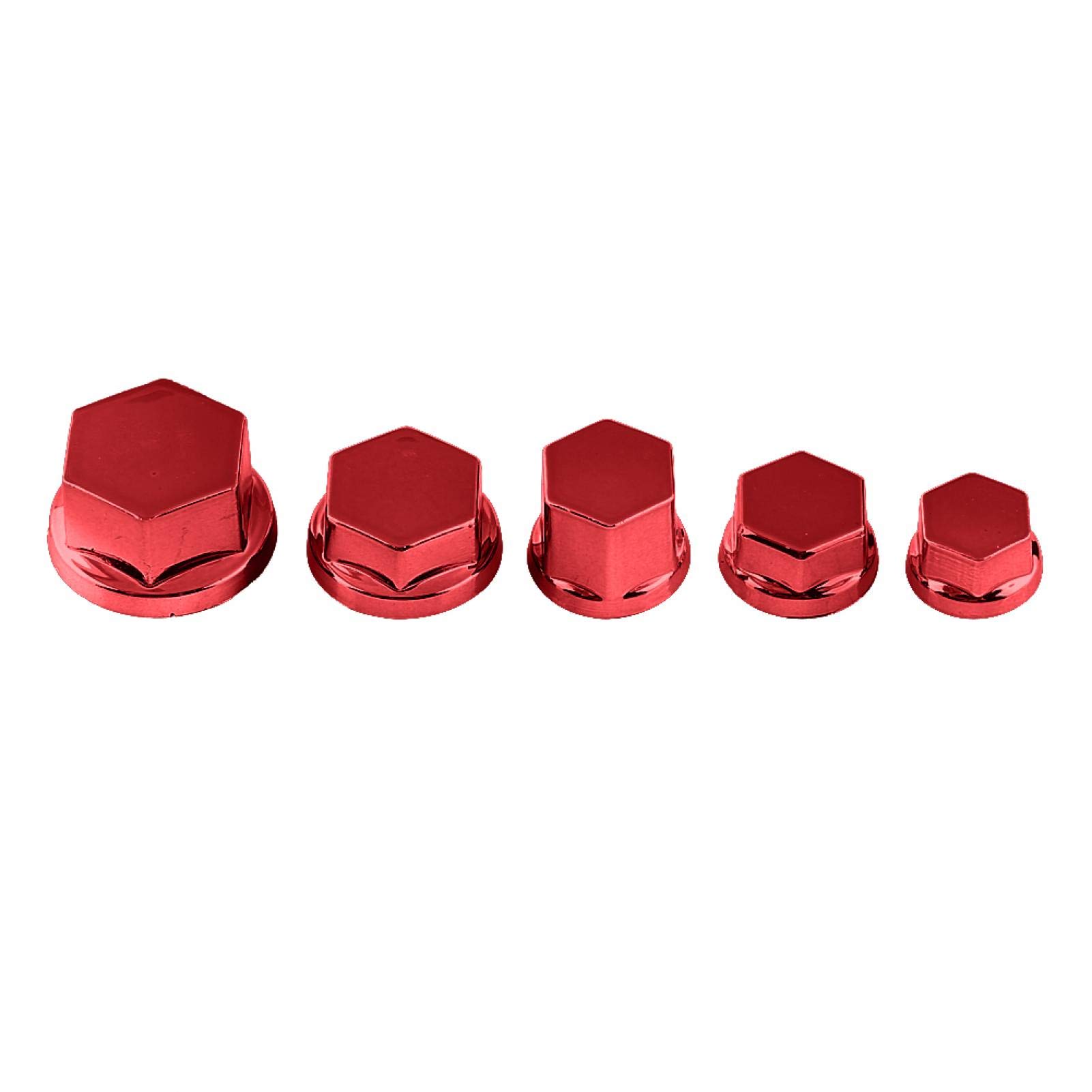 Kuuleyn tappi vite moto 30 pezzi rosso 8-20 mm