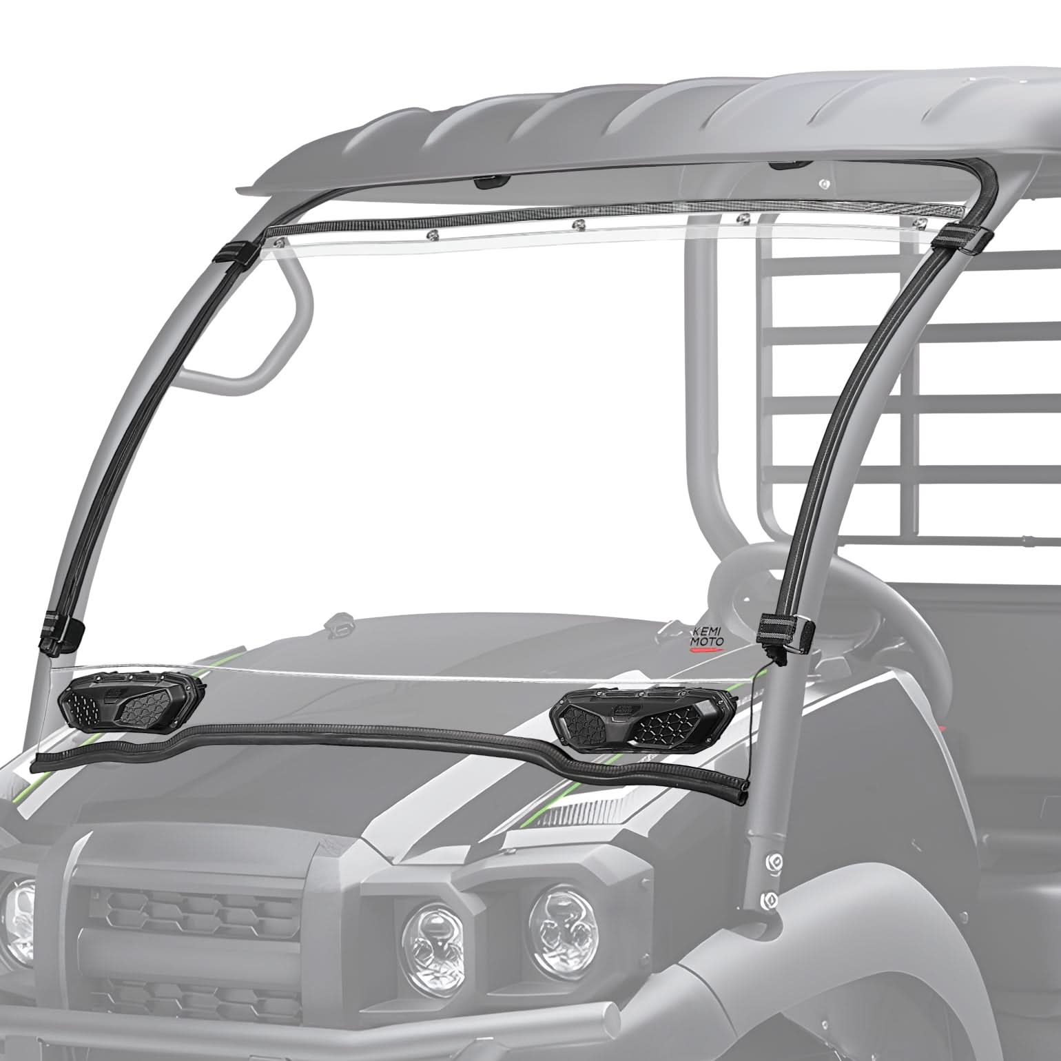 KEMIMOTO Mule SX parabrezza anteriore ventilato policarbonato
